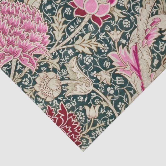 TISSUPAPIER : WILLIAM MORRIS : CRAY DESIGN SEIDENPAPIER (Detail)