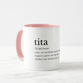 Tita Definition Filipino Aunt Gift Mug Tasse