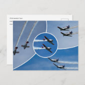 TITAN Aerobatic Team Postkarte (Vorne/Hinten)