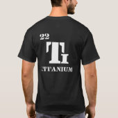 TITAN breites white T-Shirt (Rückseite)