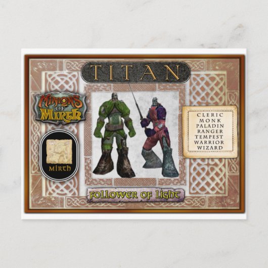 Titan Card Postkarte (Vorderseite)