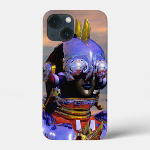 TITAN CYBORG PORTRAIT Blue Science Fiction, Scifi Case-Mate iPhone Hülle
