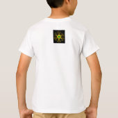 TITAN CYBORG PORTRAIT Blue Science Fiction, Scifi T-Shirt (Rückseite)