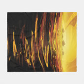 Titan der größte Mond des Planeten Saturn Fleecedecke (Vorderseite (Horizontal))