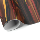 Titan der größte Mond des Planeten Saturn Geschenkpapier (Rolleneckpunkt)