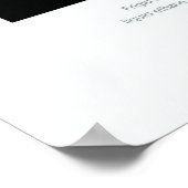 Titan der größte Mond des Planeten Saturn Poster (Ecke)