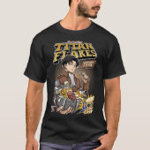 Titan Flakes Shingeki no Kyojin Klassischer T - Sh T-Shirt (Vorderseite)