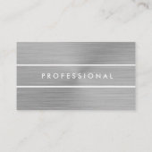 Titan gebürstete visitenkarte (Rückseite)