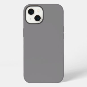 Titan Grau Farbton Solider Hintergrund Grau iPhone 13 Hülle