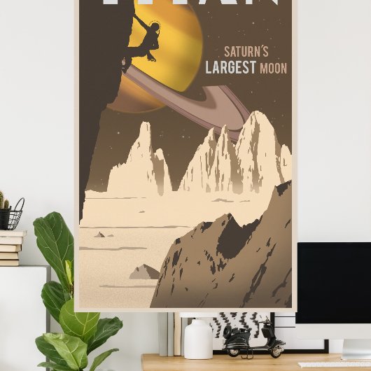 Titan - Großformat Poster (Heimbüro)
