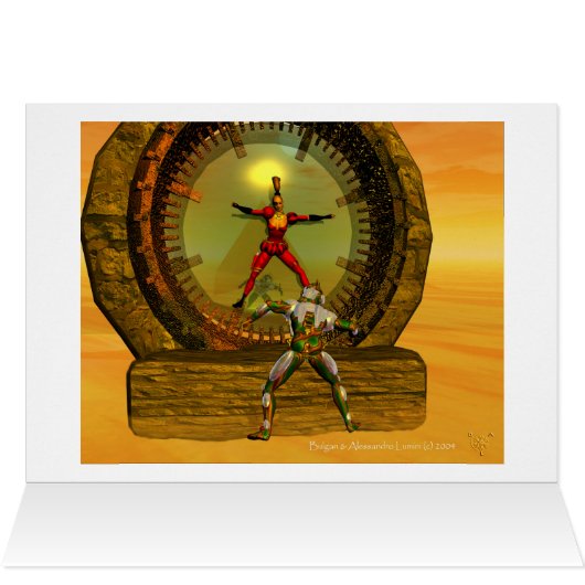 TITAN IM WÜSTEN DER HYPERION (Innenansicht Horizontal (Oben))