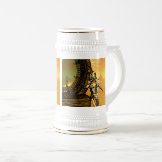 TITAN IM WÜSTEN DER HYPERION BIERGLAS (VorderseiteRechts)