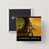 TITAN IM WÜSTEN DER HYPERION BUTTON (Vorne & Hinten)