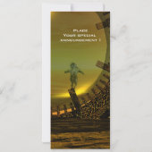 TITAN IM WÜSTEN DER HYPERION EINLADUNG (Rückseite)