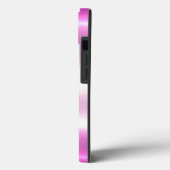Titan lila und Silber Edelstahlmetall Case-Mate iPhone Hülle (Rückseite / Links)