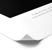 Titan Moon of Saturn Urlaub Werbung Weltraumtouris Poster (Ecke)