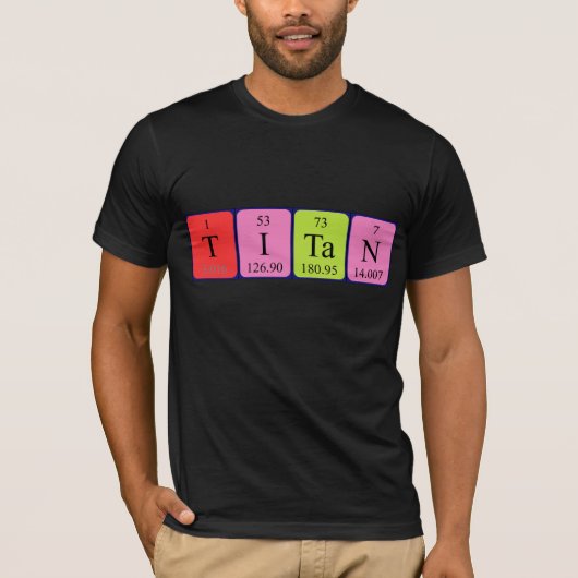 Titan Periodenname Shirt (Vorderseite)