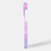 Titan Pink Silber Edelstahl-Druck iPhone Hülle (Linke Seite)