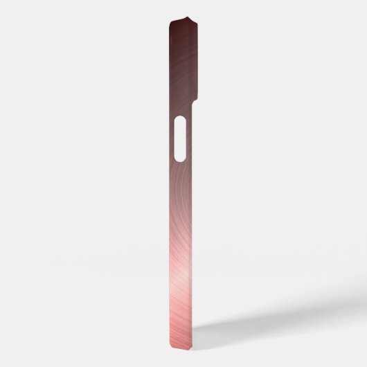 Titan polierte Bronze Radial und Metallic Case-Mate iPhone Hülle (Rückseite / Rechts)