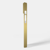 Titan poliertes Gold Radial und Metallic Case-Mate iPhone Hülle (Rückseite / Links)
