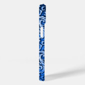 Titan Polished blue Radial Metallic iphone 15 Case-Mate iPhone Hülle (Rückseite / Rechts)