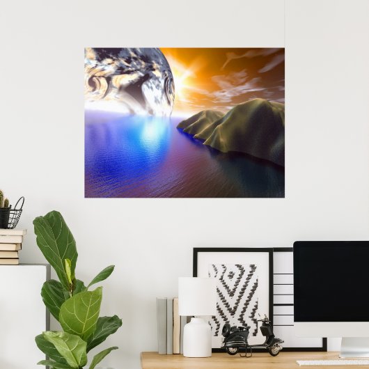 Titan Poster (Heimbüro)