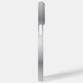 Titan Red Silver Stainless Steel Print Case-Mate iPhone Hülle (Rückseite / Rechts)