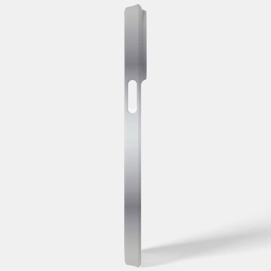 Titan Red Silver Stainless Steel Print Case-Mate iPhone Hülle (Rückseite / Rechts)