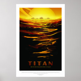 Titan, Reiseplakat Poster