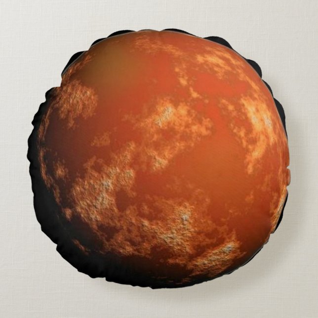 Titan Rundes Kissen (Vorderseite)