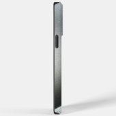 Titan Silber, grau, Edelstahl, Druck Case-Mate iPhone Hülle (Rückseite / Rechts)