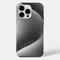 Titan Silber grau Edelstahl Druck