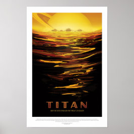Titan | Zukunftsvisionen der NASA Poster