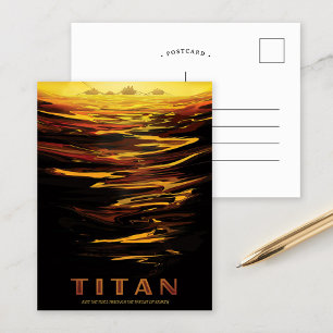 Titan   Zukunftsvisionen der NASA Postkarte