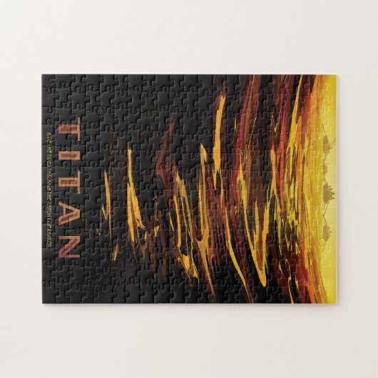 Titan | Zukunftsvisionen der NASA Puzzle (Horizontal)