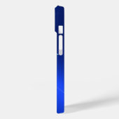 Titanblau Edelstahl-Metallic Case-Mate iPhone Hülle (Rückseite / Links)