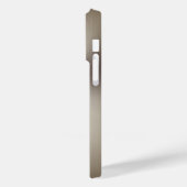 Titanbraun, farblos Case-Mate iPhone hülle (Rückseite / Links)