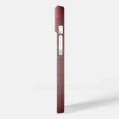 Titanbronze Edelstahl Drucktelefon 15 Case-Mate iPhone Hülle (Rückseite / Links)