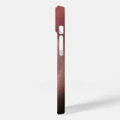 Titanbronze Edelstahl Drucktelefon 15 Case-Mate iPhone Hülle (Rückseite / Links)