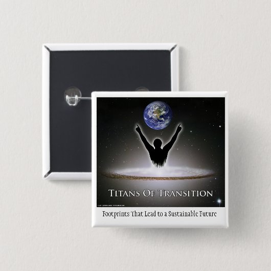 Titanen des Übergangs Button (Vorne & Hinten)