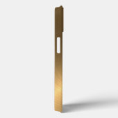 Titangold Edelstahl-Druck Case-Mate iPhone Hülle (Rückseite / Rechts)