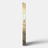 Titangold Edelstahl Drucktelefon 15 Case-Mate iPhone Hülle (Rückseite / Links)