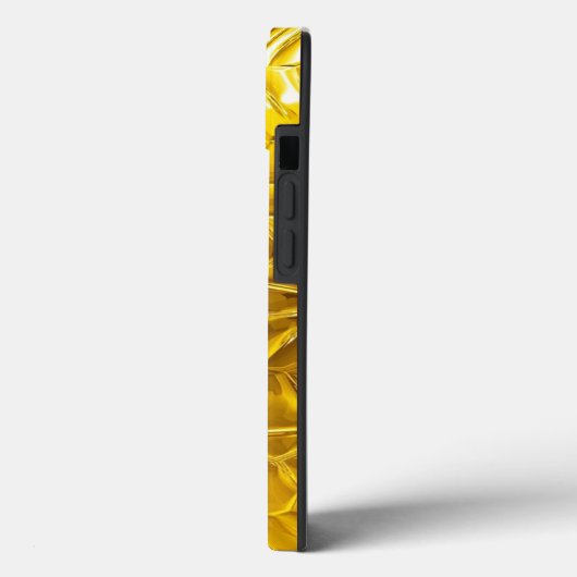 Titangold Edelstahl Metallic Case-Mate iPhone Hülle (Rückseite / Links)