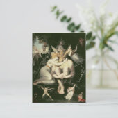 Titania Awakes, umgeben von Attendant Postkarte (Stehend Vorderseite)
