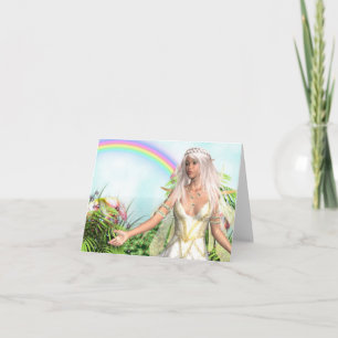 Titania Fairy Note Card Karte