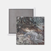 Titania Lying Asleep Magnet (Vorderseite/Rückseite)