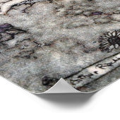 Titania Lying Asleep Poster (Ecke)