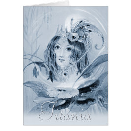 Titania (Meadows, Shakespeare) CC0515 Fairy Card