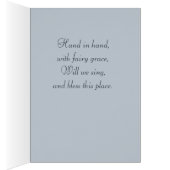 Titania (Meadows, Shakespeare) CC0515 Fairy Card (Innen (Rechts))