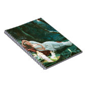 Titania Schlafen im Mondschein Simmons Fee Kunst Notizblock (Rechte Seite)